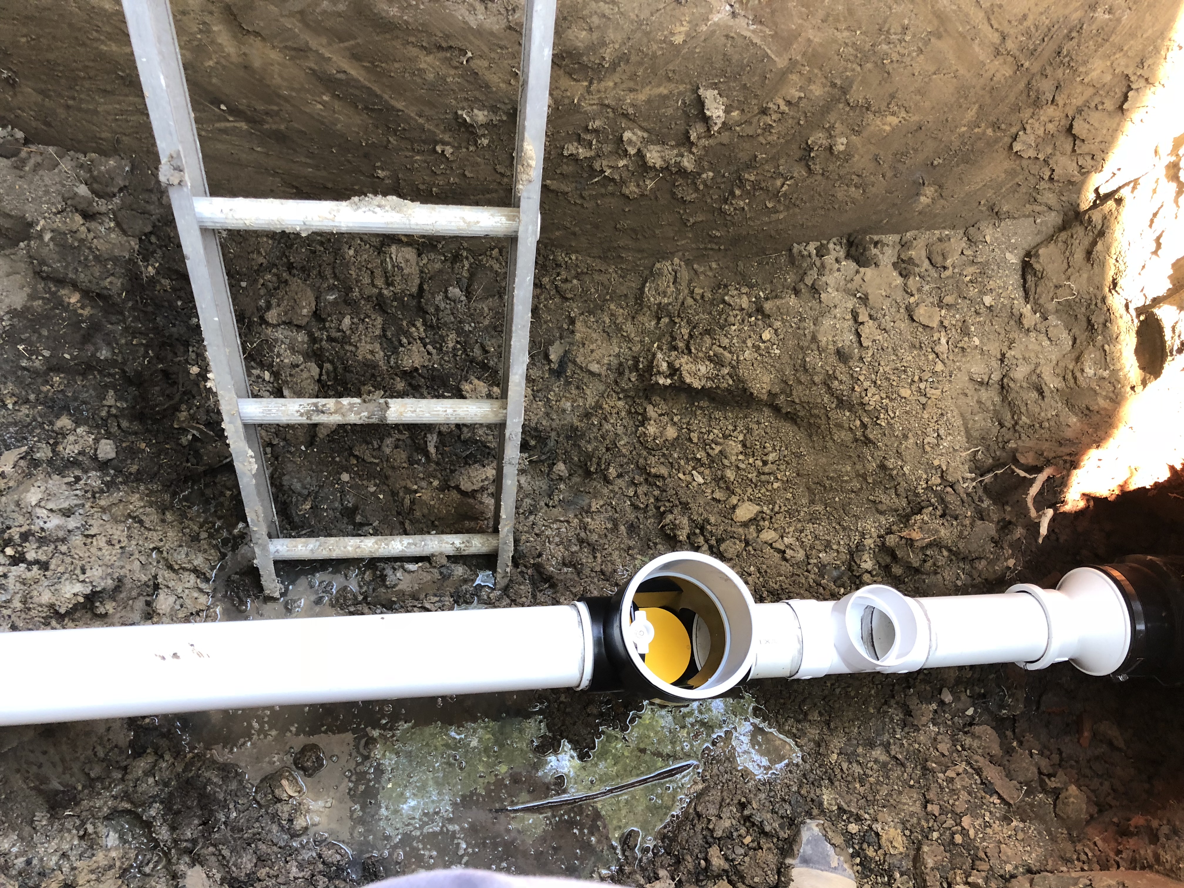 Floor excavation