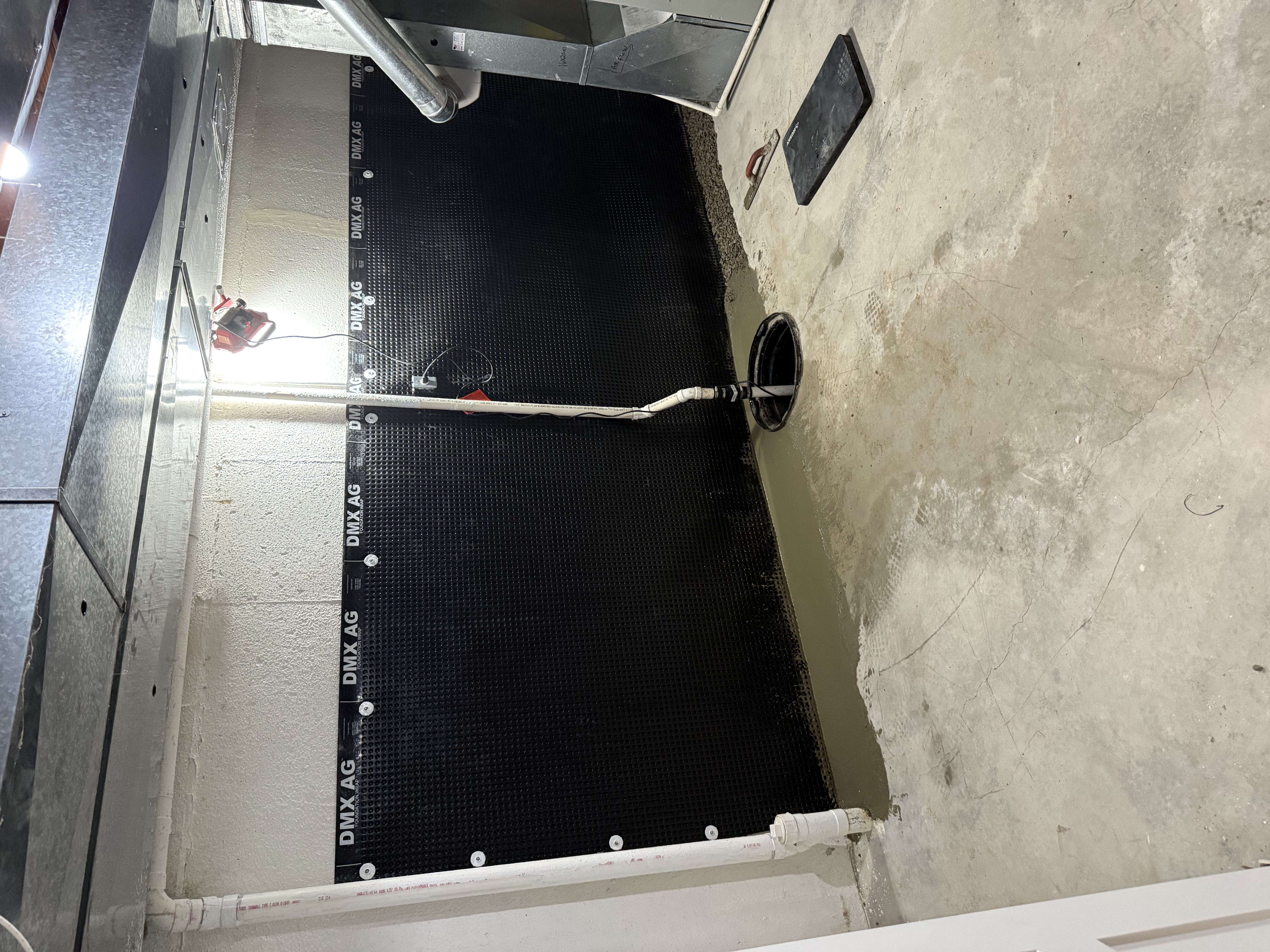 Complete membrane waterproofing system