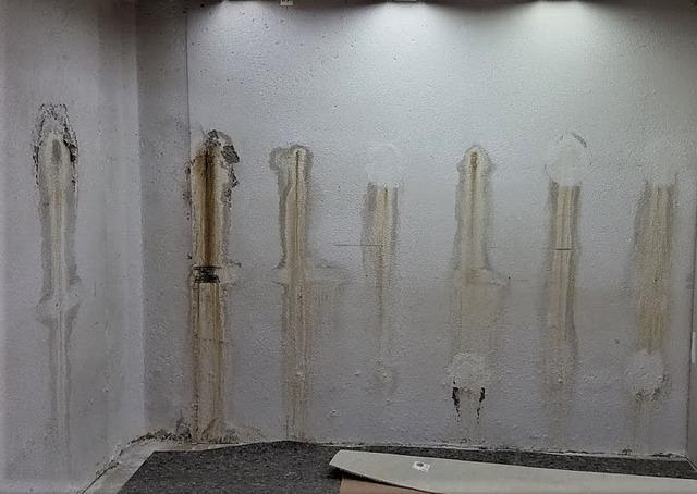 Multiple rod hole foundation leaks