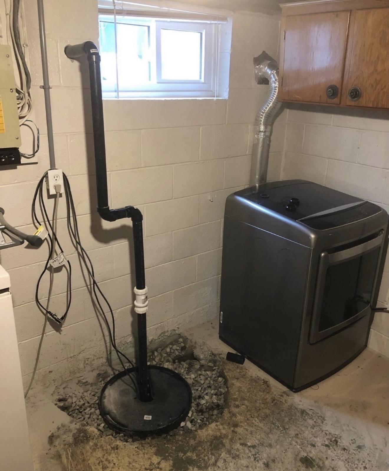 Full sump pump system