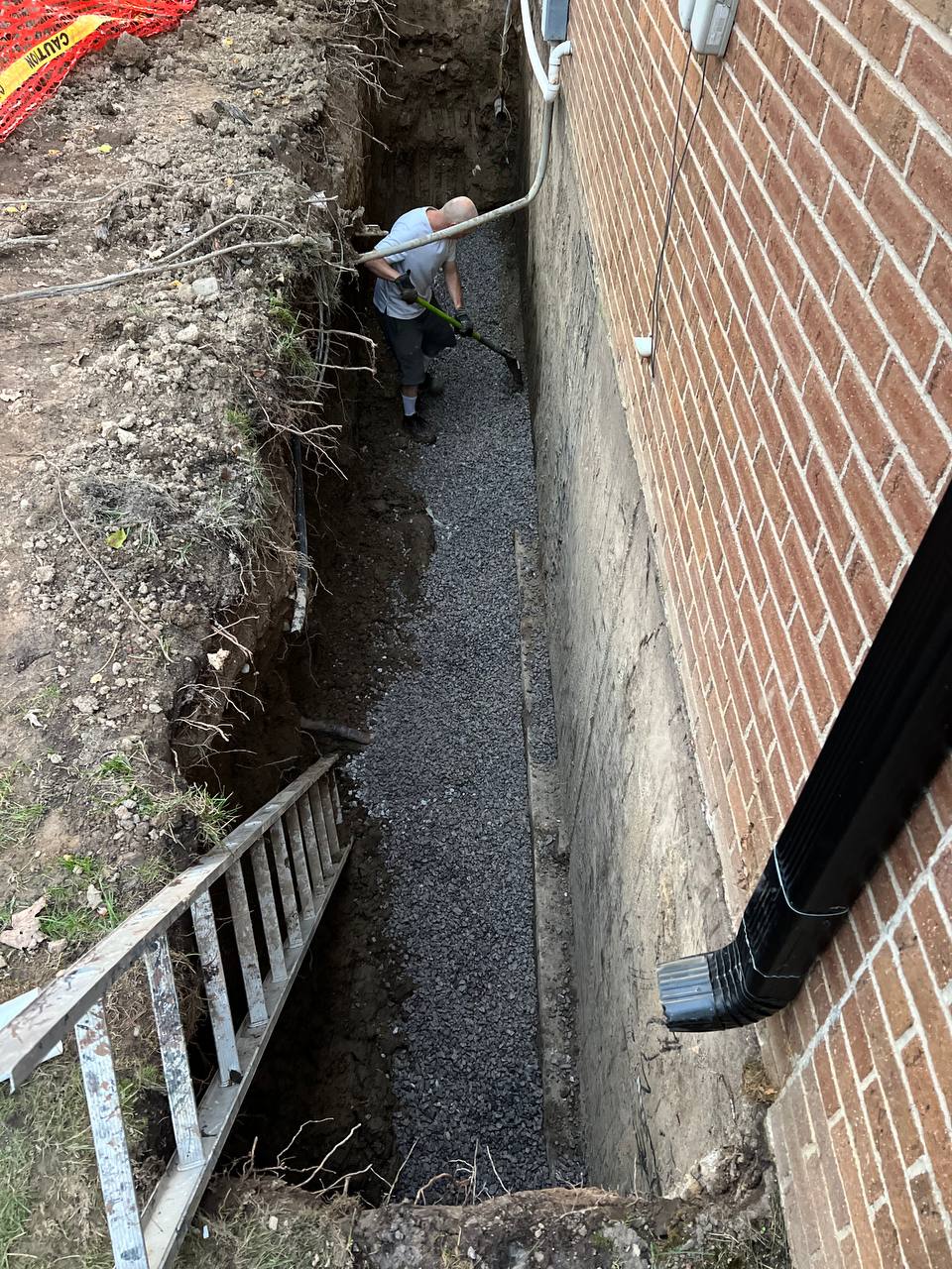 Foundation wall protection with waterproof barrier system